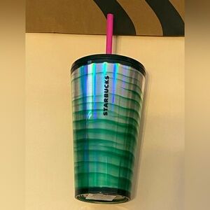 Starbucks 2021 Holiday Iridescent Waves Tumbler 16oz. Grande